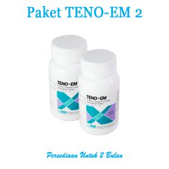 2 Botol Teno-EM PrEP (60 Tablet) - Persediaan Untuk 2 Bulan