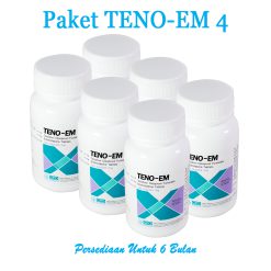 6 Botol Teno-EM PrEP (180 Tablet) - Persediaan Untuk 6 Bulan